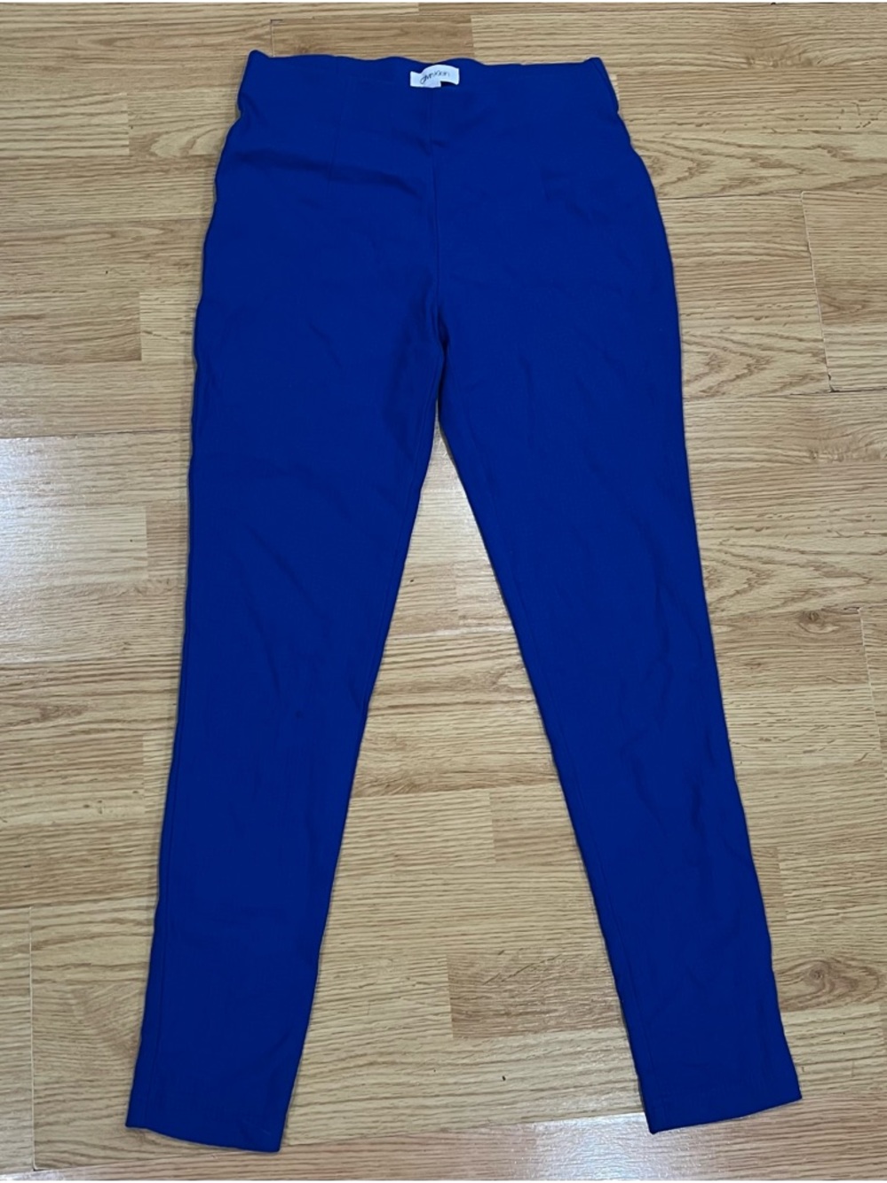 Calvin Klein Womens Size 4 Blue Dress Pants Slim Stretch Career Office